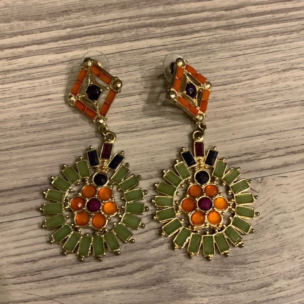 Colorful earrings
